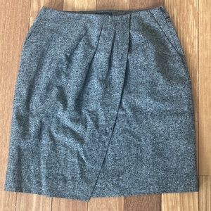 Piazza Sempione Faux Wrap Midi Skirt